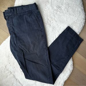 J. Crew // The Diggs Navy Slim Leg Chinos